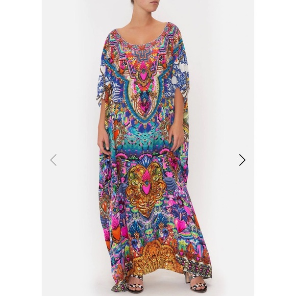 Camilla Dresses & Skirts - Camilla LUCKY CHARMS ROUND NECK KAFTAN